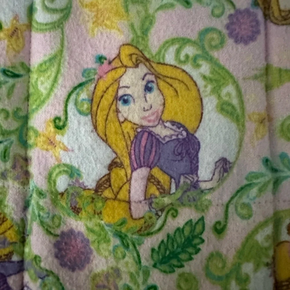 Rapunzel Disney toddler weighted blanket by‎ Peace Weighted Products tangled